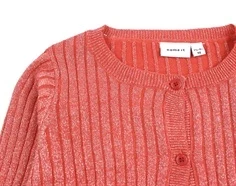 Name It hibiscus cardigan glitter